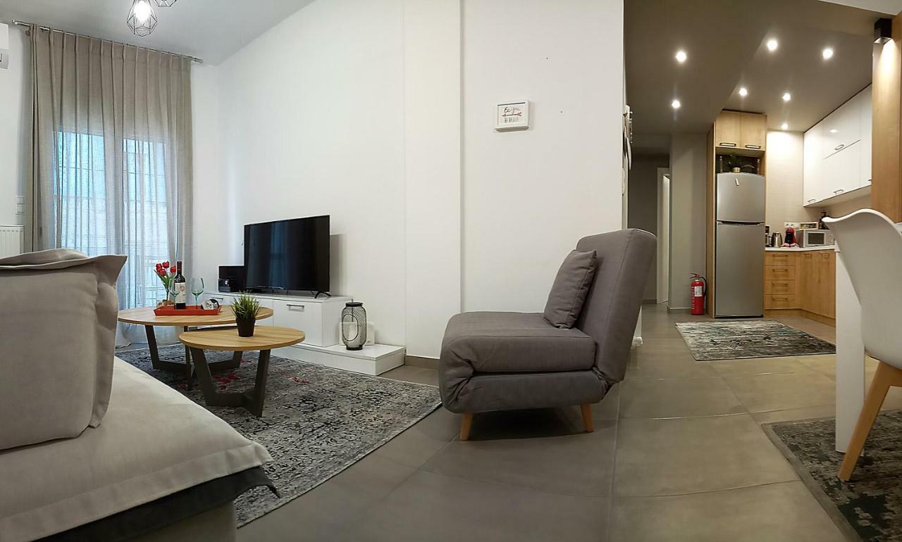 Ferienwohnung Heliconia Deluxe Apt Must Thessaloniki Exterior foto